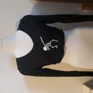 Spooky cute crop top